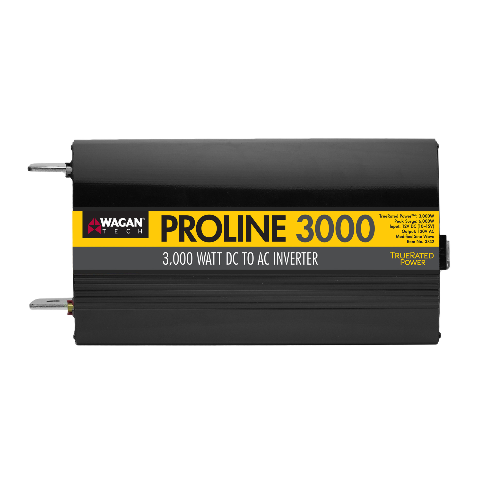 Wagan Tech Proline Power Inverter - 3000W, 3 AC Outlets, Model# 3742